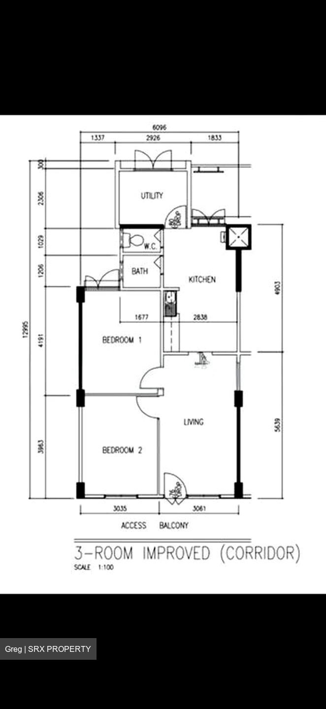 Blk 128 Bukit Merah View (Bukit Merah), HDB 3 Rooms #588144091